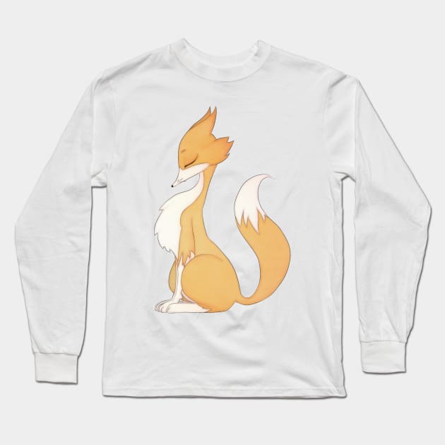 Wise fox Long Sleeve T-Shirt by Bribritenma